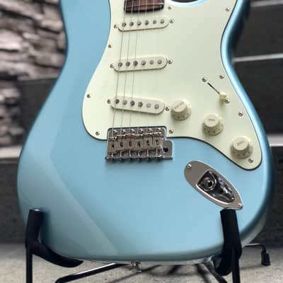 Tokai Stratocaster AST-104 IBL/R Goldstar Sound Japan in Ice Blue Metallic with Rosewood image 3