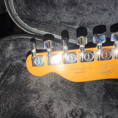 Fender Telecaster special edition guitar matching headstock 2009 - Sea foam green image 16