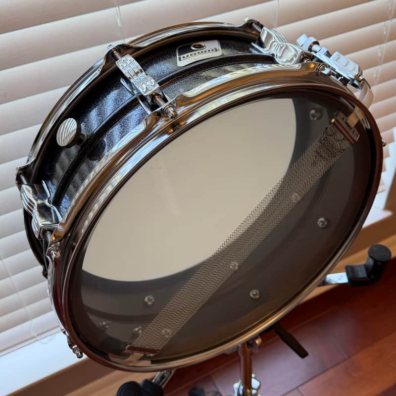 Ludwig Black Galaxy Acrolite LM404 5x14" Snare Drum image 1