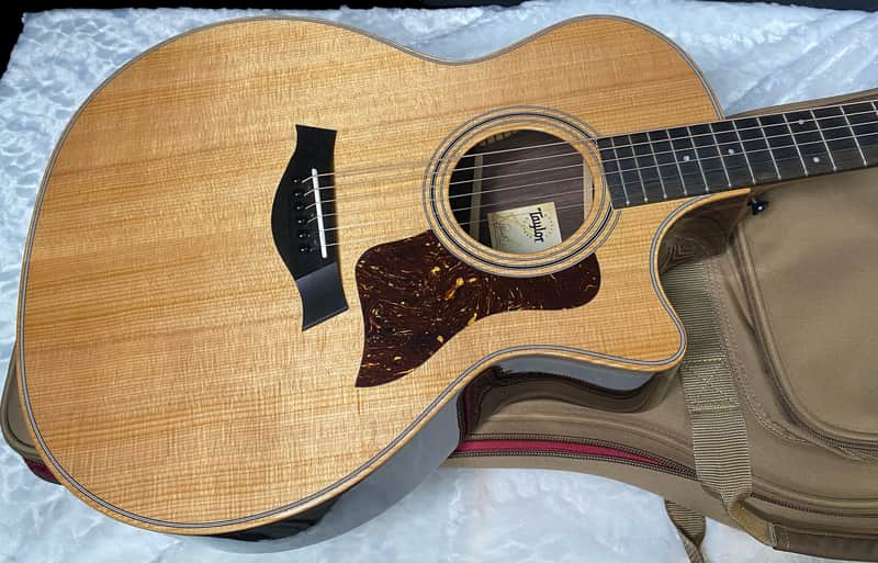 NEW! Taylor 414ce Studio Acoustic-Electric Guitar - Natural - 4.8lbs - Authorized Dealer - G06255 image 1
