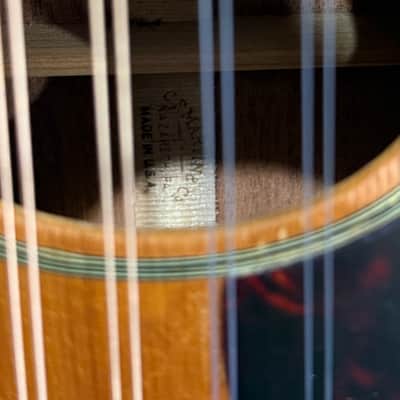 Martin A Style Mandolin 1963-- Good Condition with Chipboard Case image 5