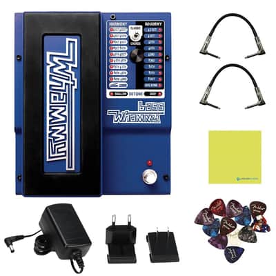KMC Digitech BWHAMMY Bass Whammy EQ Effects Pedal Bundle w/2x Strukture S6P48... image 1