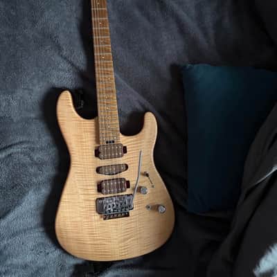 Charvel Guthrie Govan USA Signature HSH Flame Maple 2014 - Present - Natural Flame Top image 1