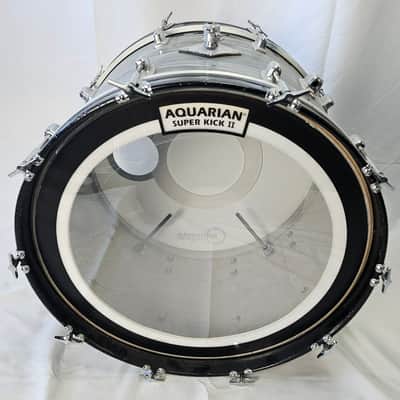 Ludwig  Standard Series Shell Kit 13-16-22-14 Snare Late 1960s-Early 1970s - Blue Strata image 4