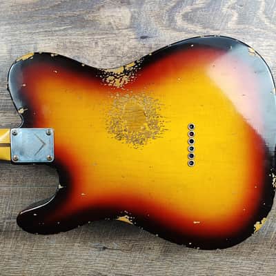 MyDream Partcaster Custom Built - Relic'Art Sunburst Asyllum image 3