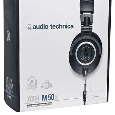 Audio Technica ATH-M50X Over Ear Professional Studio Headphones W/ Case image 6