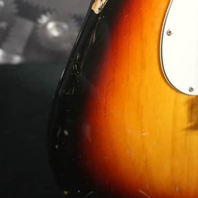 Indiana Strat-Style Electric Guitar – Sunburst – Humbucker – Rosewood Board – Player Grade image 7