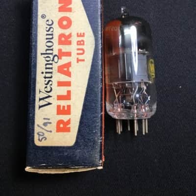 NOS WESTINGHOUSE 6AN8 Vintage AUDIO AMPLIFIER VACUUM TUBE Tested USA 7.3310-D image 2