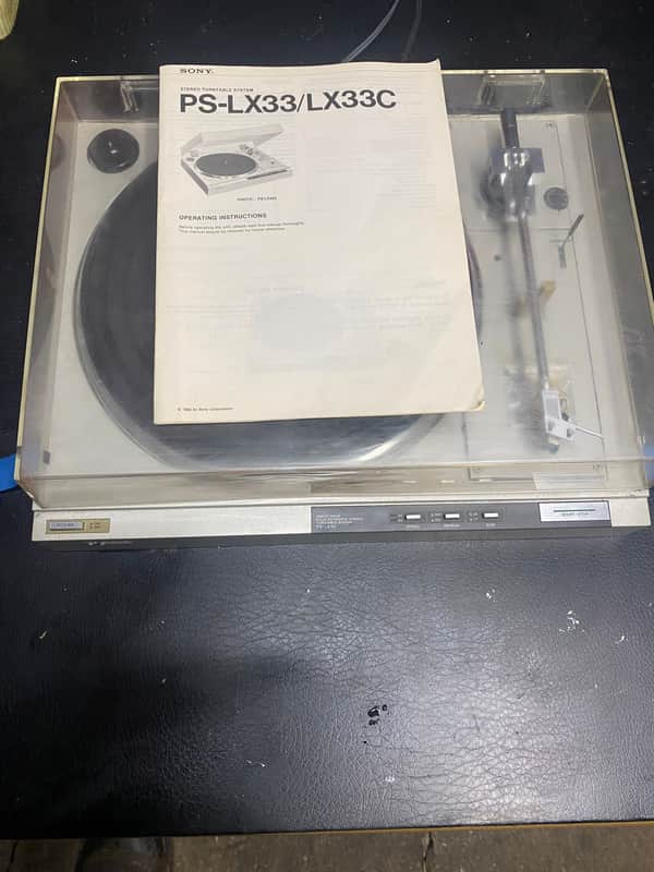 1983 Sony PS-LX33C Direct Drive TurnTable image 1