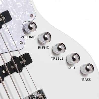 Cort Elrick NJS 4 White w/Soft Case (B Stock) image 4