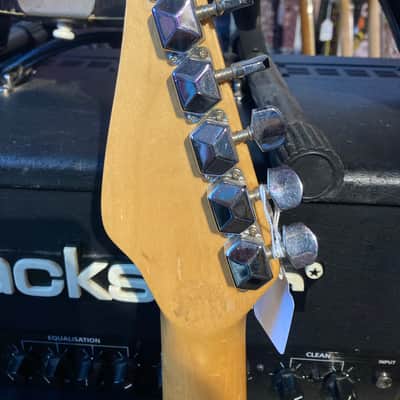 Lotus Doublecut Strat Syle Guitar MIK 1980s - Red image 6