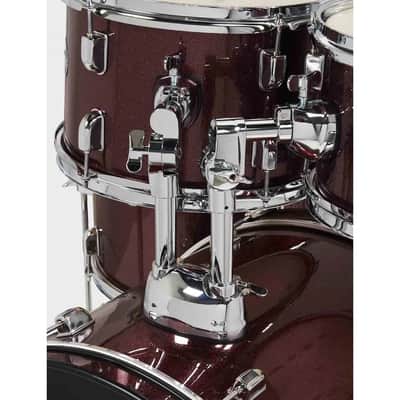 Pacific Drums & Percussion CENTERstage 5-Piece Shell Kit - Ruby Red Sparkle image 3
