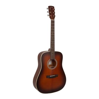 Gold Tone The Dread Acoustic-Electric All Solid Wood Guitar with Bag (Burst image 2
