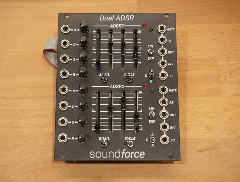 Soundforce Dual ADSR Envelope Generator - Black image 1