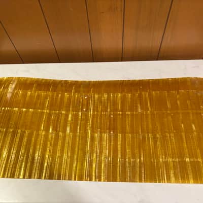 14X14 Fibre Gold rare vintage MIJ Drum Wrap image 2