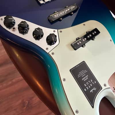 Fender Fender Player Plus Active Jazz J Bass Loaded Body- Belair Blue 2020’s - Belair Blue image 4