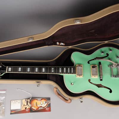 Hofner Thin President E2 - 2009 - Germany - Surf Green w/OHSC image 17
