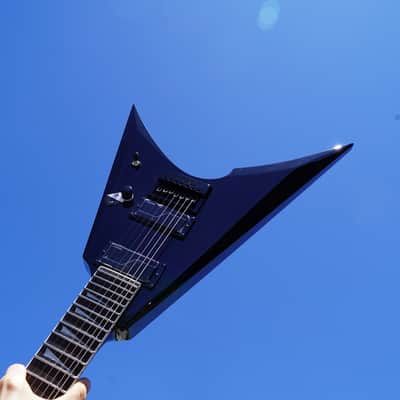 ESP LTD ARROW-1007 Baritone Evertune Black 7-String Electric Guitar image 1