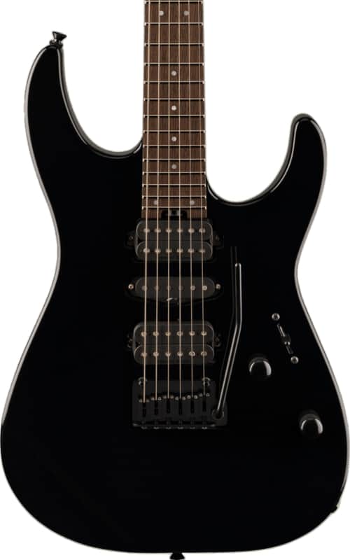 Charvel MJ DK24 HSH 2PT Electric Guitar, Wenge Fingerboard, Black image 1