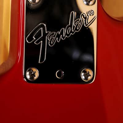 RARE! 1995 American Standard Fender GC-1 GK Roland Ready Stratocaster Lipstick Red! USA Strat! +OHSC 99572 image 17