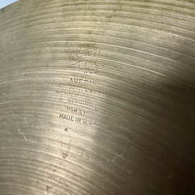 Zildjian A 14” Hi Hat Bottom - Hollow Ink 1970’s image 6