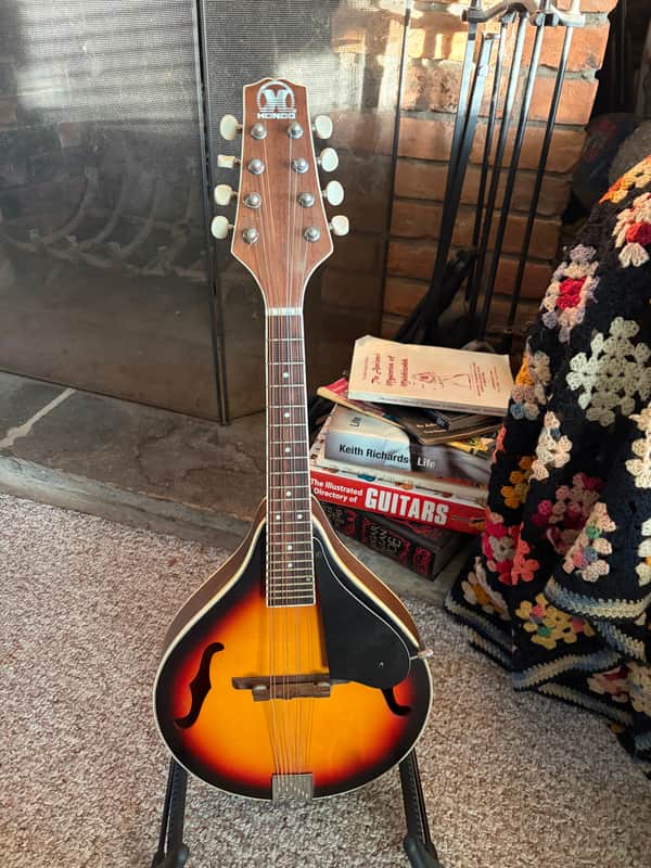 1980s Hondo HM6 A-Style Mandolin  - Sunburst image 1