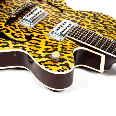 Gretsch Leopard Print  Hot Rod Owned by Brian Setzer image 13