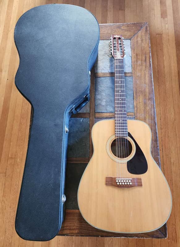 Yamaha FG-312 12-string vintage slotted w/hsc 1980 image 1