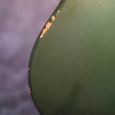 Byzantine J Bass 2026 - Nitro lacquer Sherwood green relic image 18