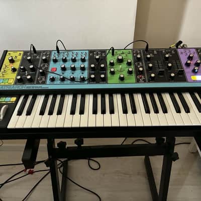 Moog Matriarch 49-Key Semi-Modular Analog Synthesizer 2024 - Black / Multi-Colored Panel image 3