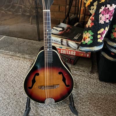 1970s Unbranded  A-Style Mandolin - Sunburst image 1