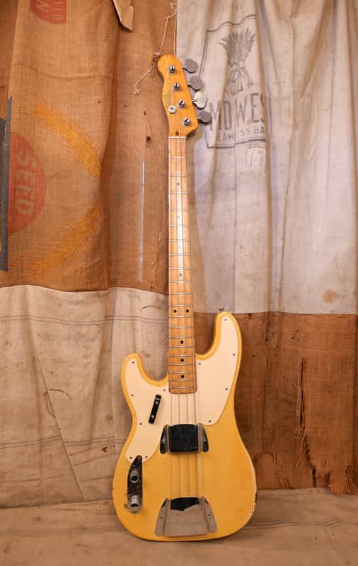Fender Telecaster Bass Lefty 1971 - Blond image 1