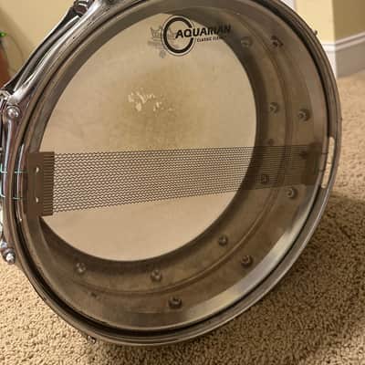 Ludwig LM400 5x14 Supraphonic Snare Drum 1967 - Chrome image 13