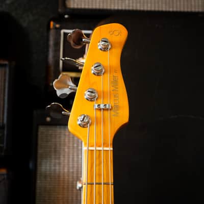 Sire Marcus Miller Z7 Bass 3-Tone Sunburst Excellent Condition W/ Hardcase. image 8