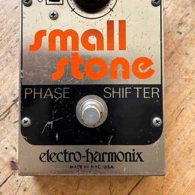 Electro-Harmonix Small Stone Phase Shifter V2 1978 - 1979 - Black/Orange image 7