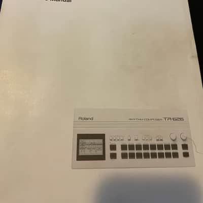 Roland TR-626 Rhythm Composer/Drum Machine (with manual, a power cord, box and 2 guide books) image 8