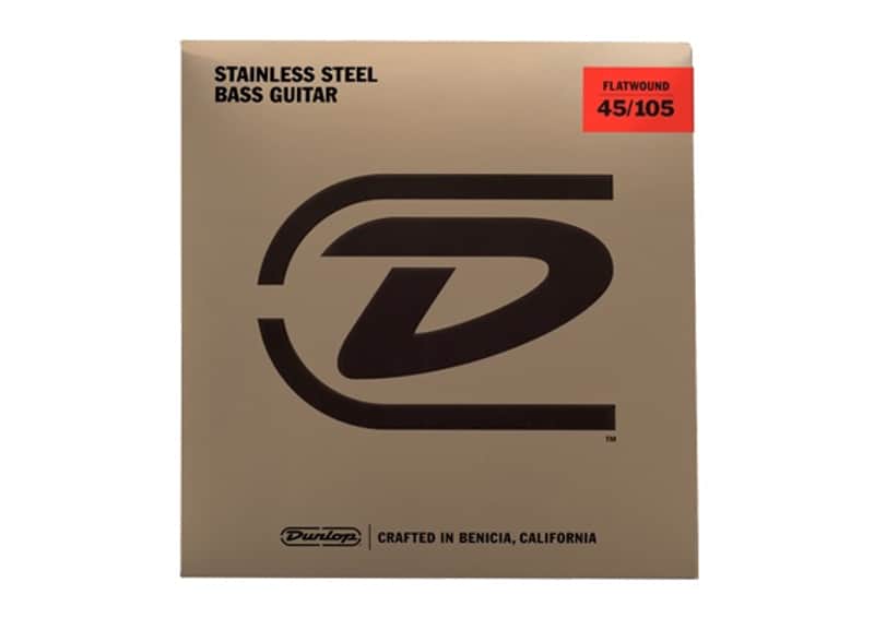 Dunlop 45-105 Flatwound 4 String Bass image 1