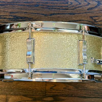 Ludwig Jazz Festival Silver Sparkle Snare 1963 (pre-serial) image 4