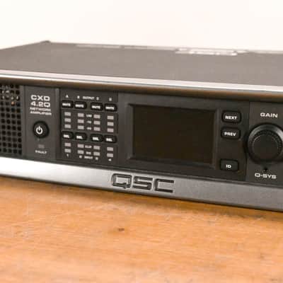 QSC CXD4.2Q 4-Channel, 2000W Network Amplifier CG01XN1 image 3