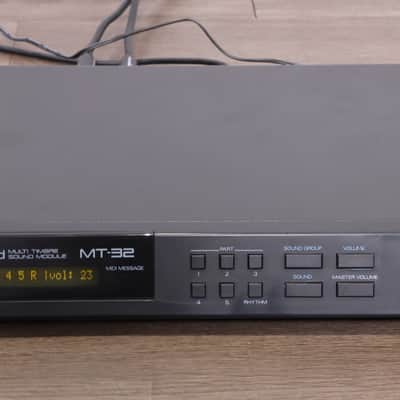Roland MT-32 Multi Timbre Resoldered MIDI LA Sound Module Late Model W/Adapter image 16