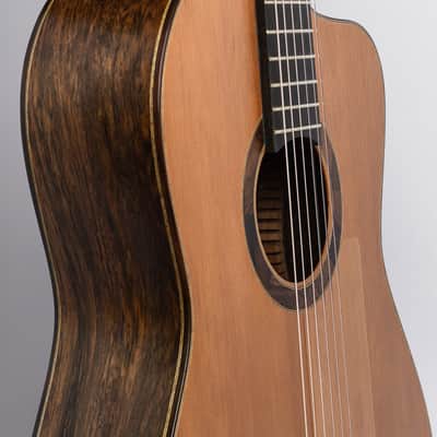 Made to order Handmade Guitar Crossover Solid Woods Brazil French Polish image 10