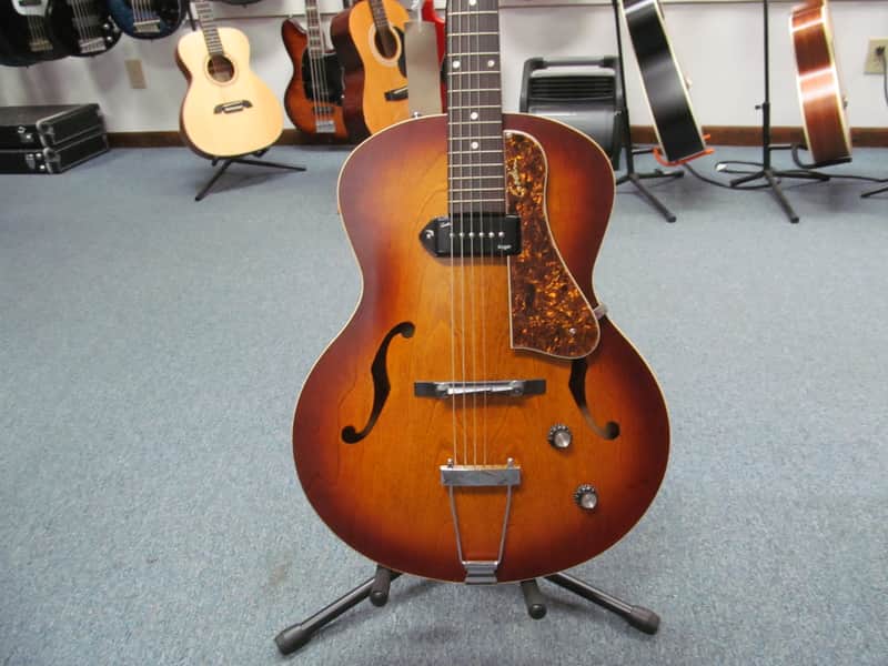 Godin 5th Avenue Kingpin Hollow body Electric Guitar - Cognac Burst image 1