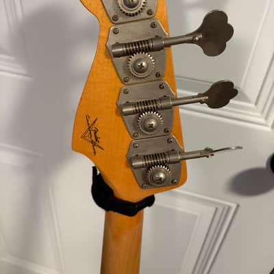 Fender custom shop 64 jazz bass - Lake placid blue image 4