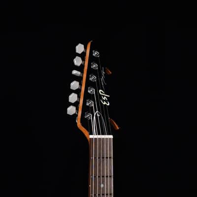 ESP Kiso Custom Shop George Lynch Super V NOS - See-Thru Black Cherry image 3
