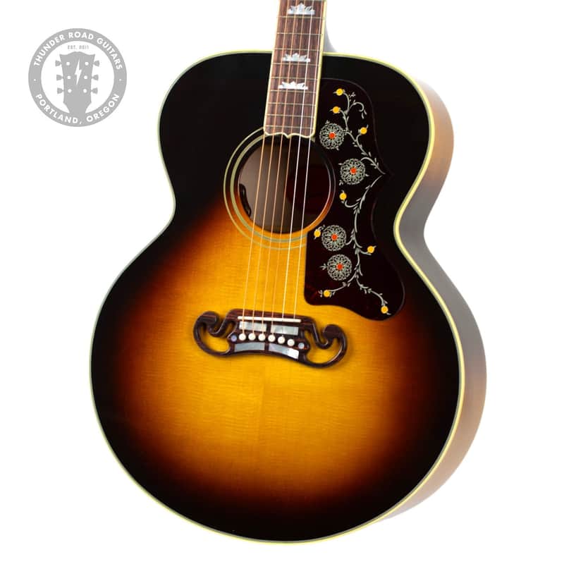 New Gibson SJ-200 Original Full-Body Vintage Sunburst w/L.R. Baggs VTC Electronics #23394001