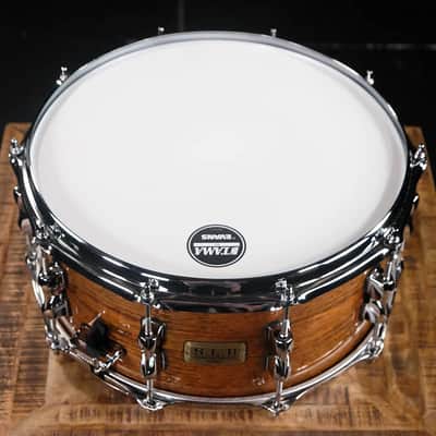 Tama S.L.P. G-Hickory Snare Drum Limited Edition - 6.5-inch x 14-inch, Gloss Natural Elm image 2