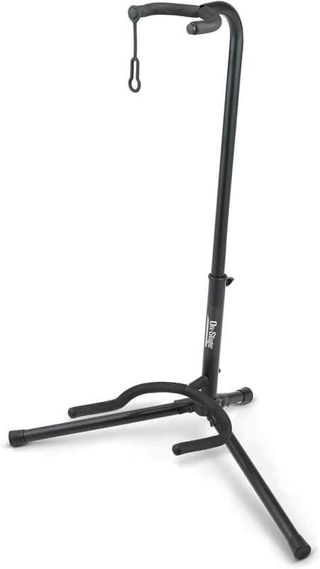 On-Stage XCG4 Black Tripod Guitar Stand, Single image 1