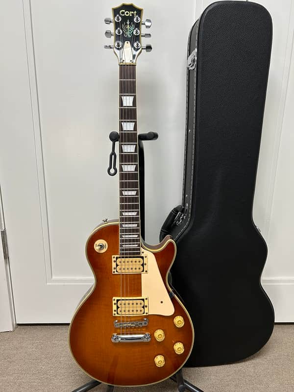 Cort Single Cut 1986 Electric LP Style Guitar w/Case image 1