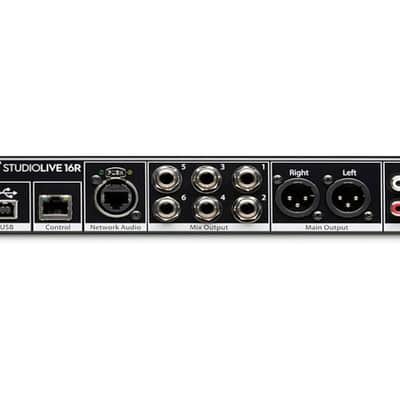 PreSonus StudioLive 16R 16-Channel Rackmount Digital Mixer 2017 - Present - Black image 2