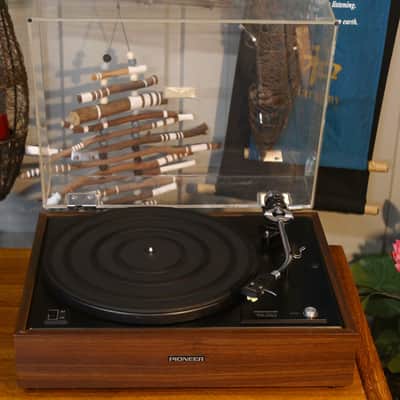 RARE!! Pioneer SPL-100 Vintage Turntable with Shure M55EM Cart & New Elliptical Stylus! image 4